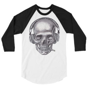 Skull Head 3/4 sleeve
